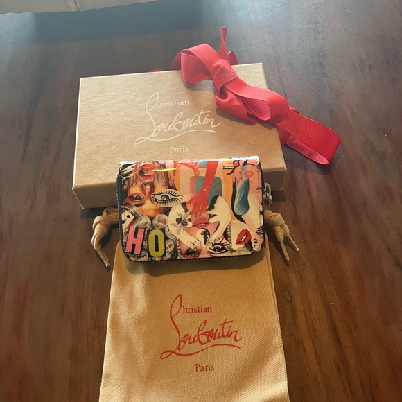 Christian Louboutin Handbags - Christian Louboutin Artistic Multicolor Wallet LIMITED EDITION !NWT